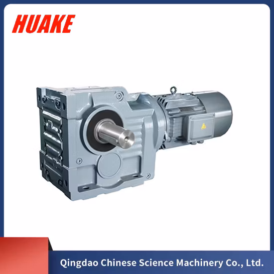 Caixa de velocidades da série R/S/F/K 75kw Ie4/5 Motor de engrenagem para orlas de vidro/máquina de processamento