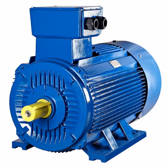 Motor elétrico trifásico CCC CE para ventiladores de bomba, motor OEM de alta eficiência